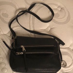 Black Jessica Simpson Double Zip Crossbody